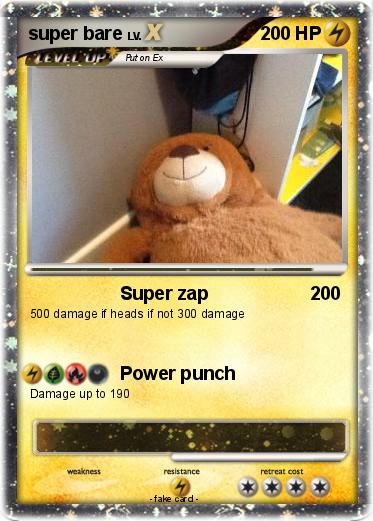 Pokemon super bare