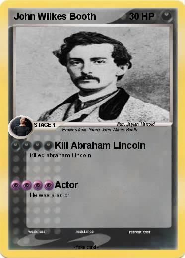 Pokemon John Wilkes Booth