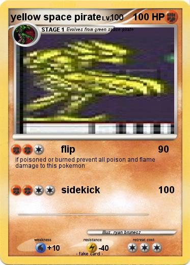Pokemon yellow space pirate
