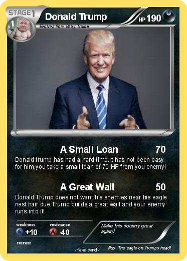 Pokemon Donald Trump