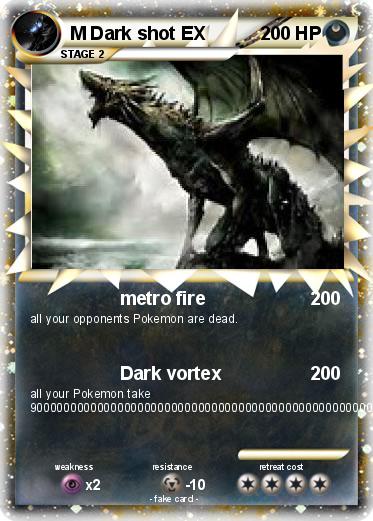 Pokemon M Dark shot EX