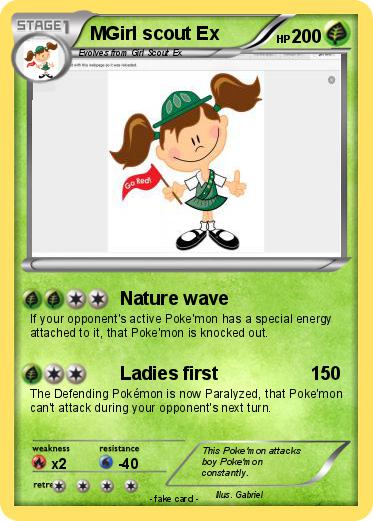 Pokemon MGirl scout Ex