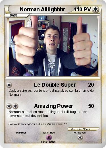 Pokemon Norman Aiiiighhht