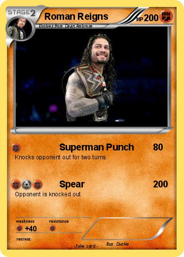 Pokemon Roman Reigns