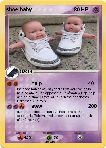 Pokemon shoe baby