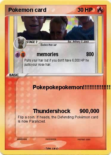 Pokemon Pokemon card