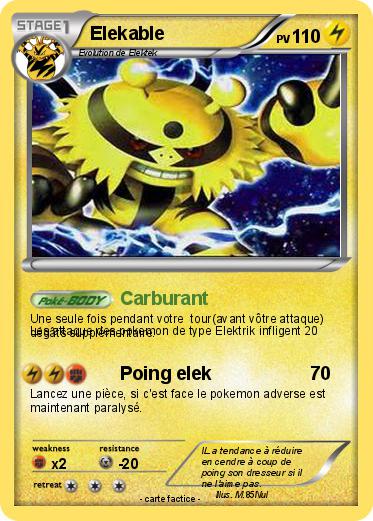 Pokemon Elekable