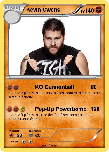 Pokemon Kevin Owens