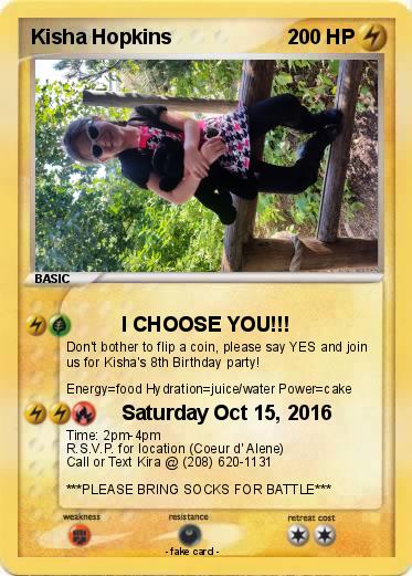 Pokemon Kisha Hopkins