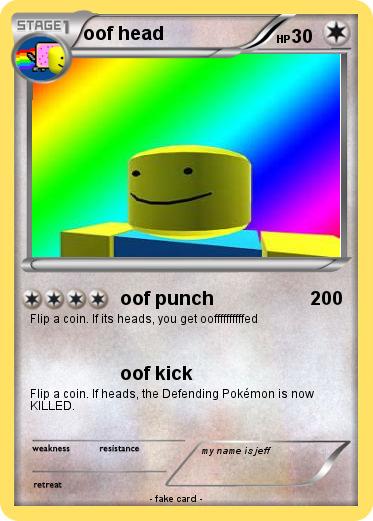 Pokemon oof head