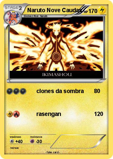 Pokemon Naruto Nove Caudas