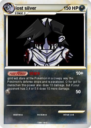 Pokemon lost silver