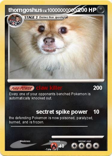 Pokemon thorngoshus