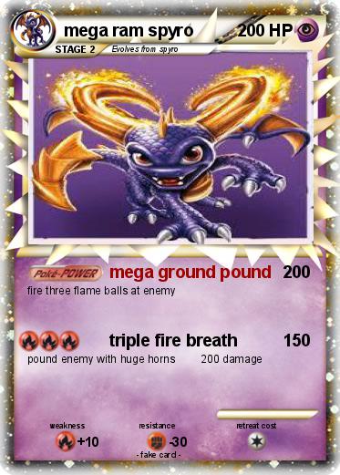 Pokemon mega ram spyro