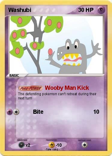 Pokemon Washubi