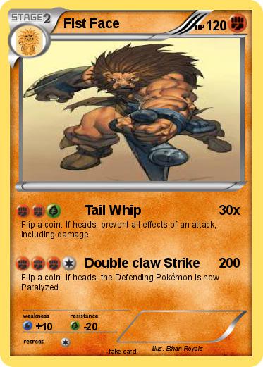 Pokemon Fist Face