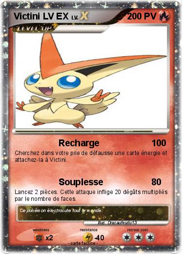 Pokemon Victini LV EX