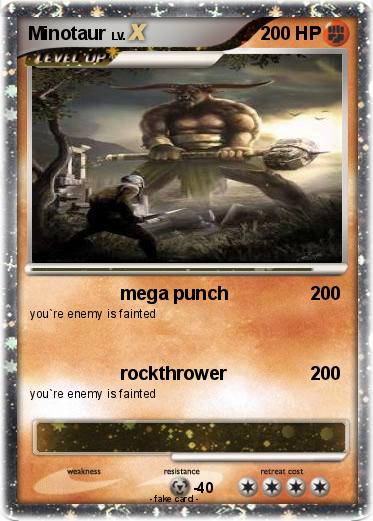 Pokemon Minotaur