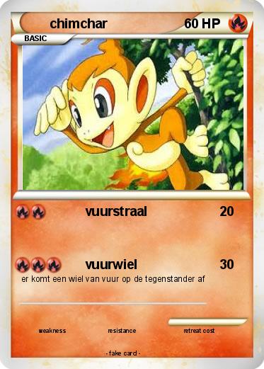 Pokemon chimchar