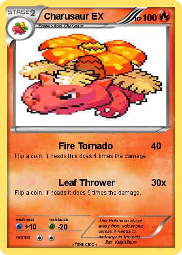 Pokemon Charusaur EX
