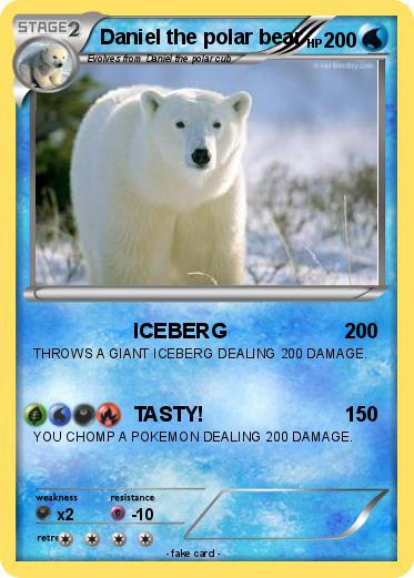 Pokemon Daniel the polar bear