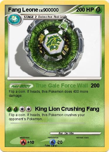 Pokemon Fang Leone