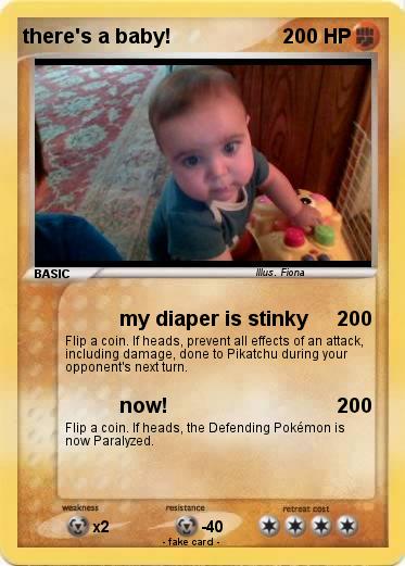 Pokemon there's a baby!