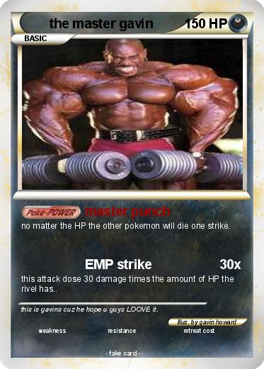 Pokemon the master gavin
