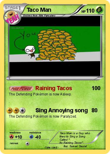 Pokemon Taco Man