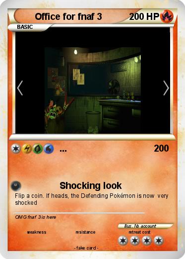 Pokemon Office for fnaf 3