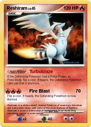 Pokemon Reshiram