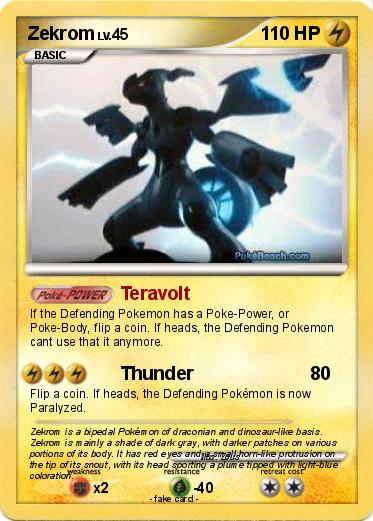 Pokemon Zekrom