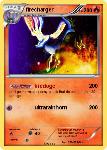 Pokemon firecharger