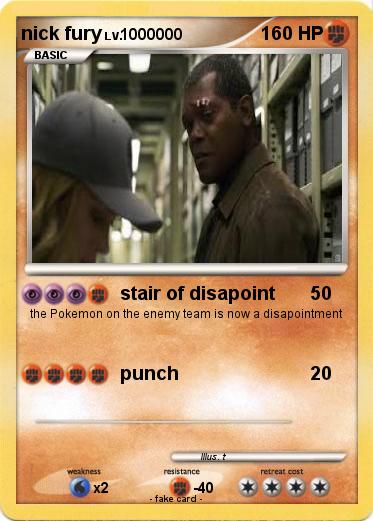 Pokemon nick fury