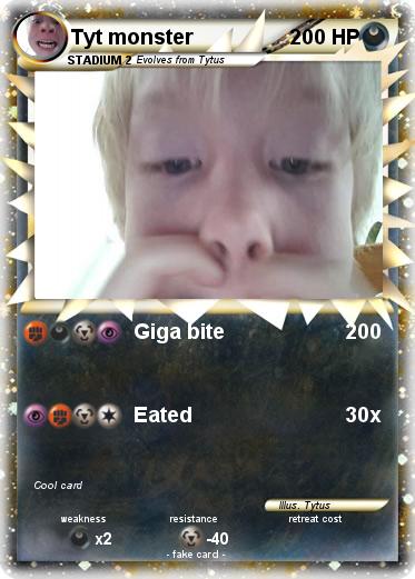 Pokemon Tyt monster