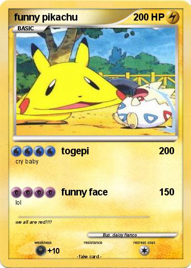 Pokemon funny pikachu