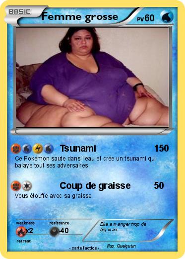 Pokemon Femme grosse