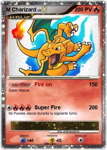 Pokemon M Charizard