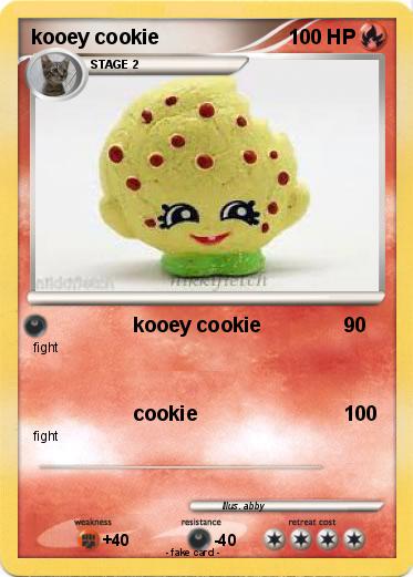 Pokemon kooey cookie