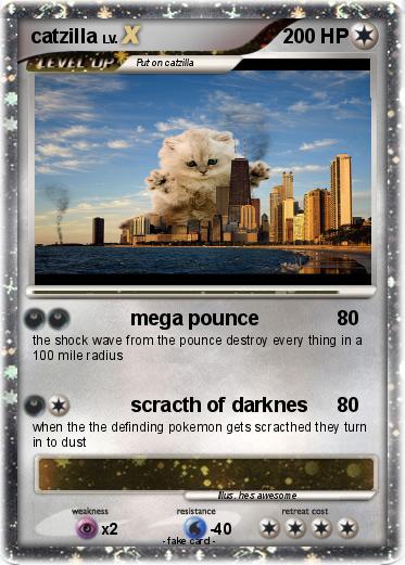 Pokemon catzilla