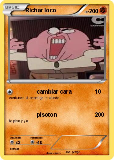 Pokemon Richar loco