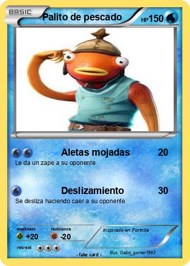 Pokemon Palito de pescado