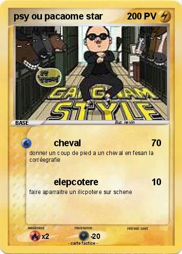 Pokemon psy ou pacaome star