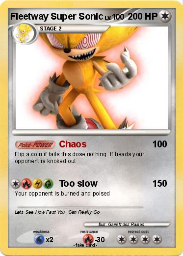 Pokemon Fleetway Super Sonic