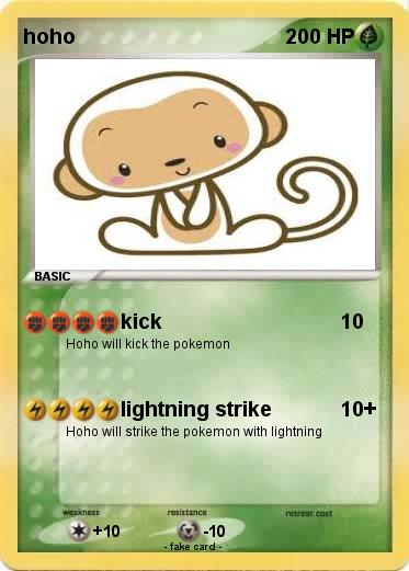 Pokemon hoho