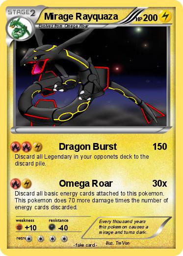 Pokemon Mirage Rayquaza