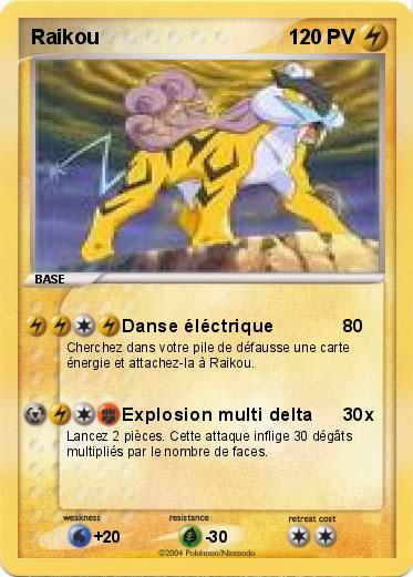 Pokemon Raikou