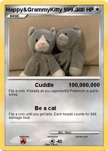 Pokemon Happy&GrammyKitty 999,
