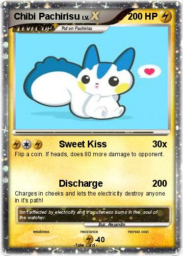Pokemon Chibi Pachirisu
