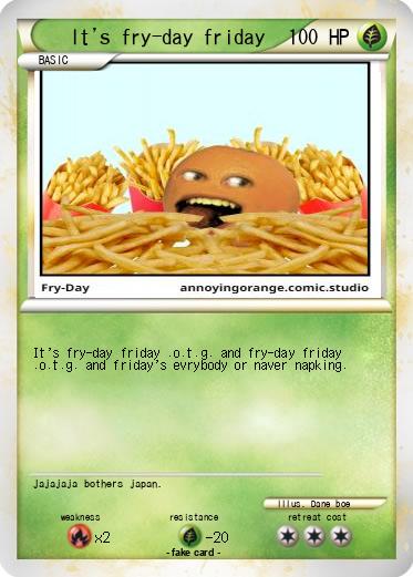 Pokemon It's fry-day friday